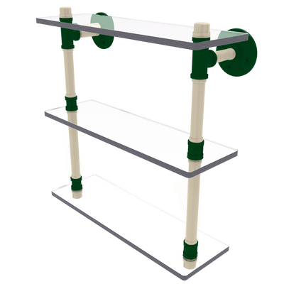 Hardwood Collection Triple Glass Shelf Milwaukee Edition