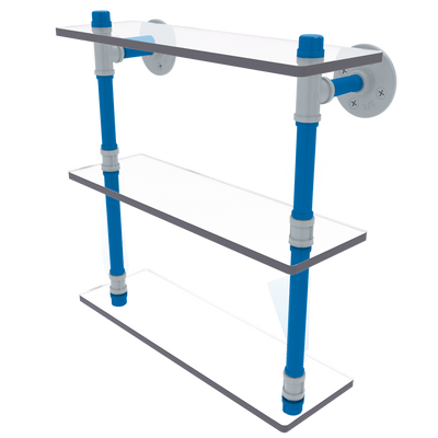 Hardwood Collection Triple Glass Shelf Orlando Edition