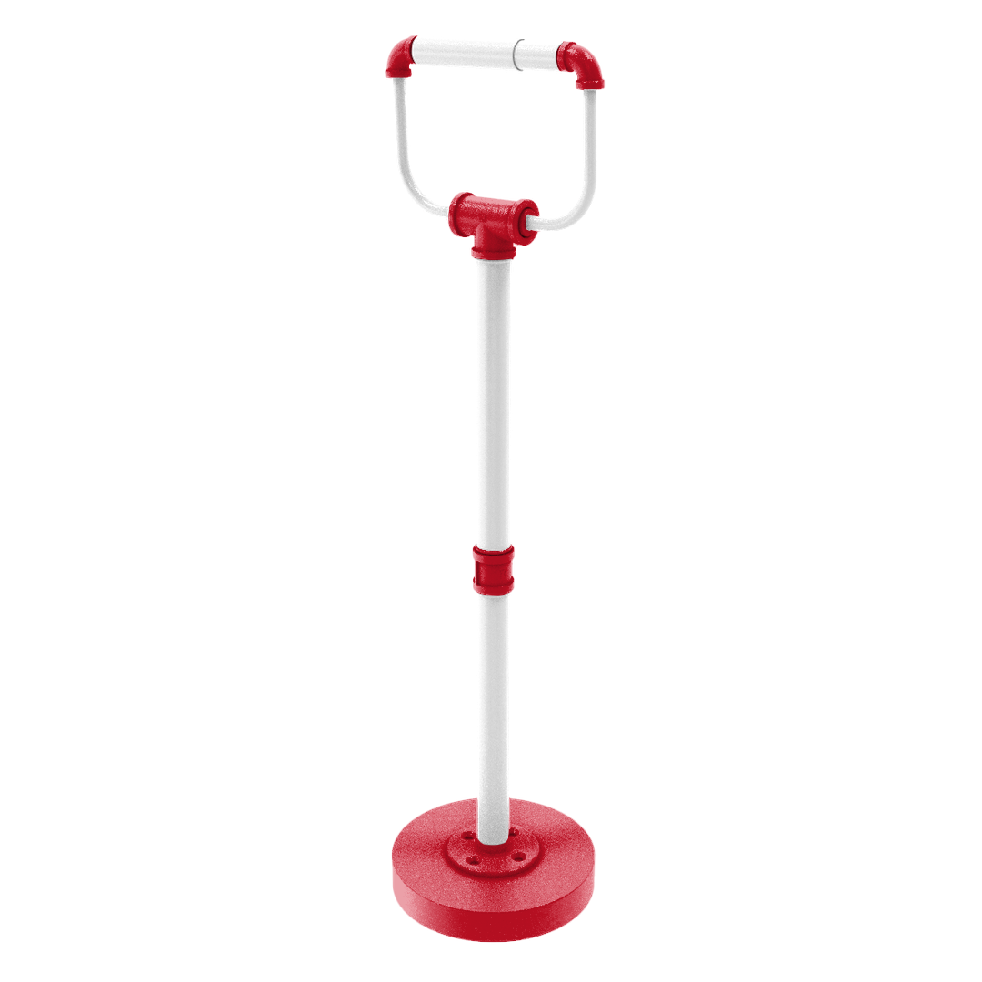 Slapshot Collection Freestanding Toilet Tissue Stand Detroit Edition