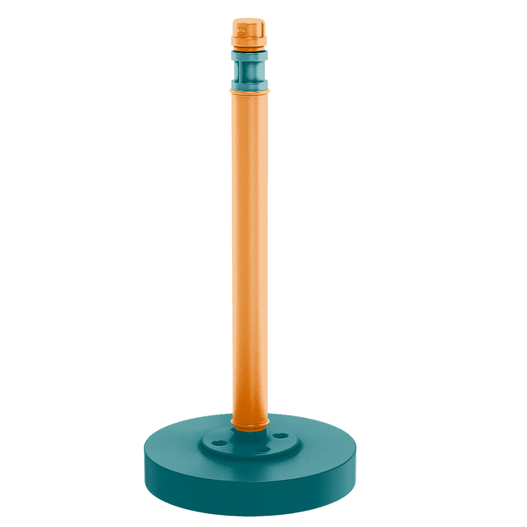 Slapshot Collection Countertop Paper Towel Stand San Jose Edition