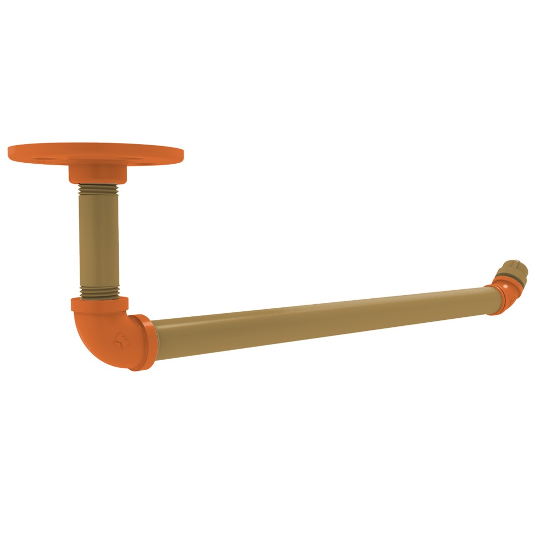 Slapshot Collection Under Cabinet Paper Towel Holder Anaheim Edition