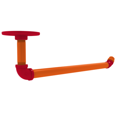 Slapshot Collection Under Cabinet Paper Towel Holder Chicago Edition