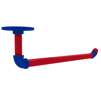 Slapshot Collection Under Cabinet Paper Towel Holder New York Big Apple Edition
