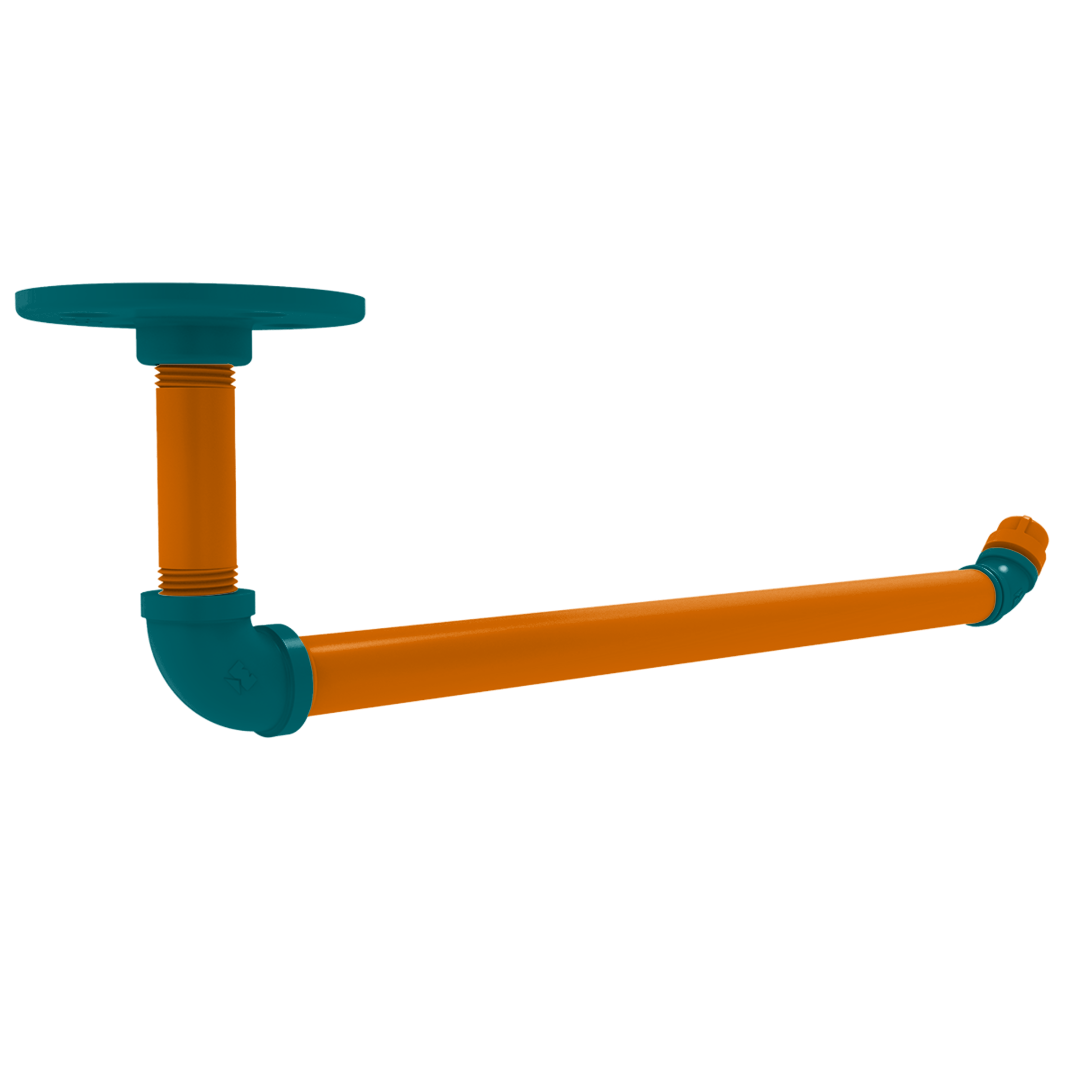 Slapshot Collection Under Cabinet Paper Towel Holder San Jose Edition