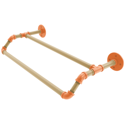 Slapshot Collection Double Towel Bar Anaheim Edition