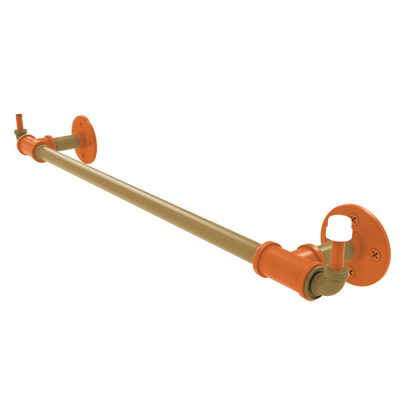 Slapshot Collection Towel Bar with Integrated Hooks Anaheim Edition