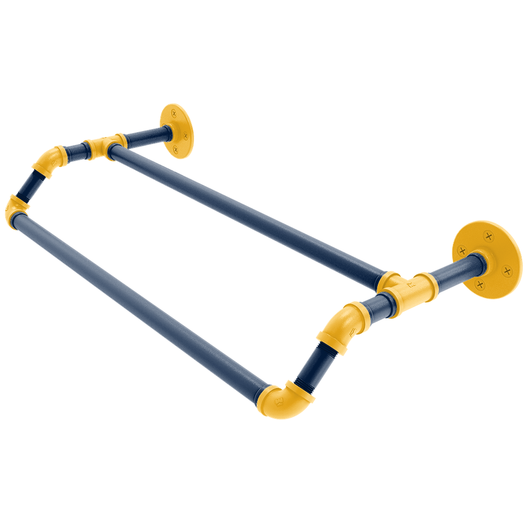 Slapshot Collection Double Towel Bar Nashville Edition