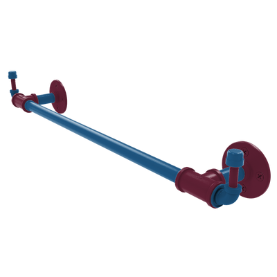 Slapshot Collection Towel Bar with Integrated Hooks Colorado Edition