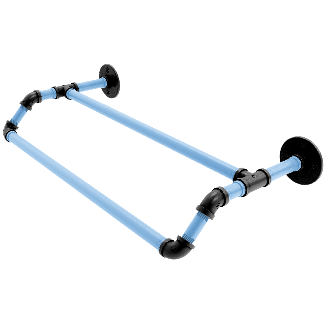 Slapshot Collection Double Towel Bar Utah Edition