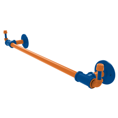 Slapshot Collection Towel Bar with Integrated Hooks New York Long Island Edition