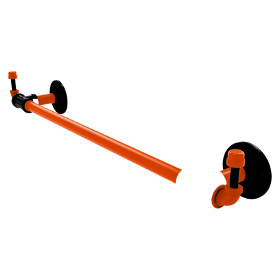 Slapshot Collection Towel Bar with Integrated Hooks Philadelphia Edition