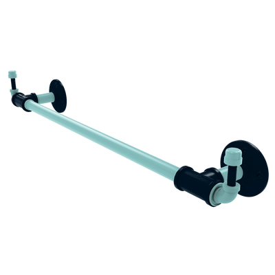 Slapshot Collection Towel Bar with Integrated Hooks Seattle Edition