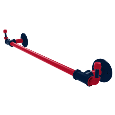 Slapshot Collection Towel Bar with Integrated Hooks Washington Edition