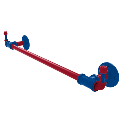 Slapshot Collection Towel Bar with Integrated Hooks Winnipeg Edition