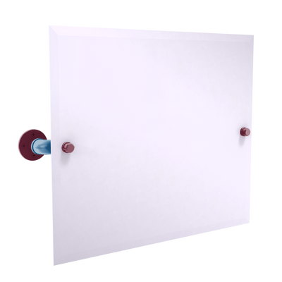 Slapshot Collection Landscape Rectangular Wall Mounted Tilt Mirror Colorado Edition