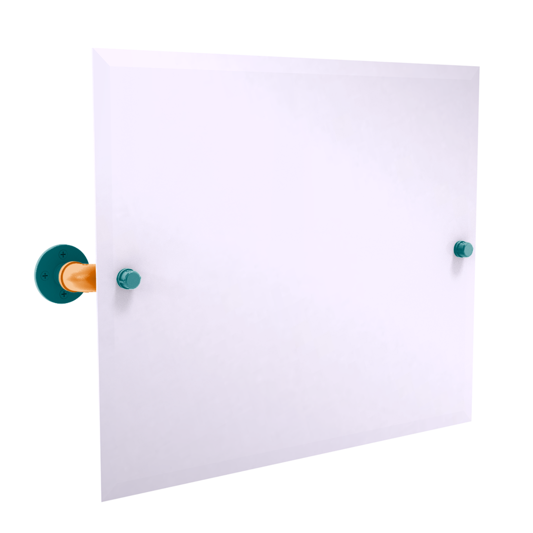 Slapshot Collection Landscape Rectangular Wall Mounted Tilt Mirror San Jose Edition