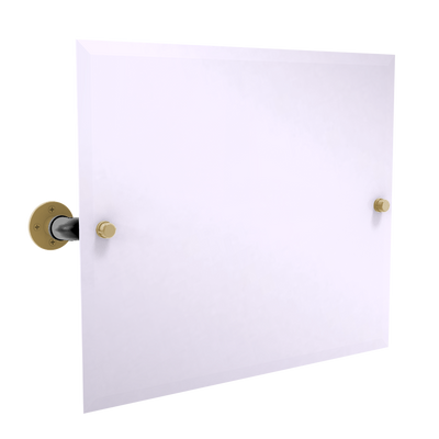 Slapshot Collection Landscape Rectangular Wall Mounted Tilt Mirror Vegas Edition