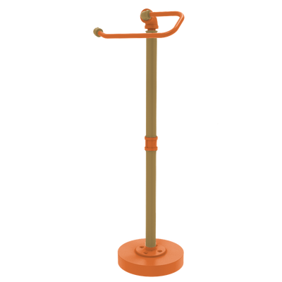 Slapshot Collection Freestanding Euro Style Toilet Tissue Stand Anaheim Edition
