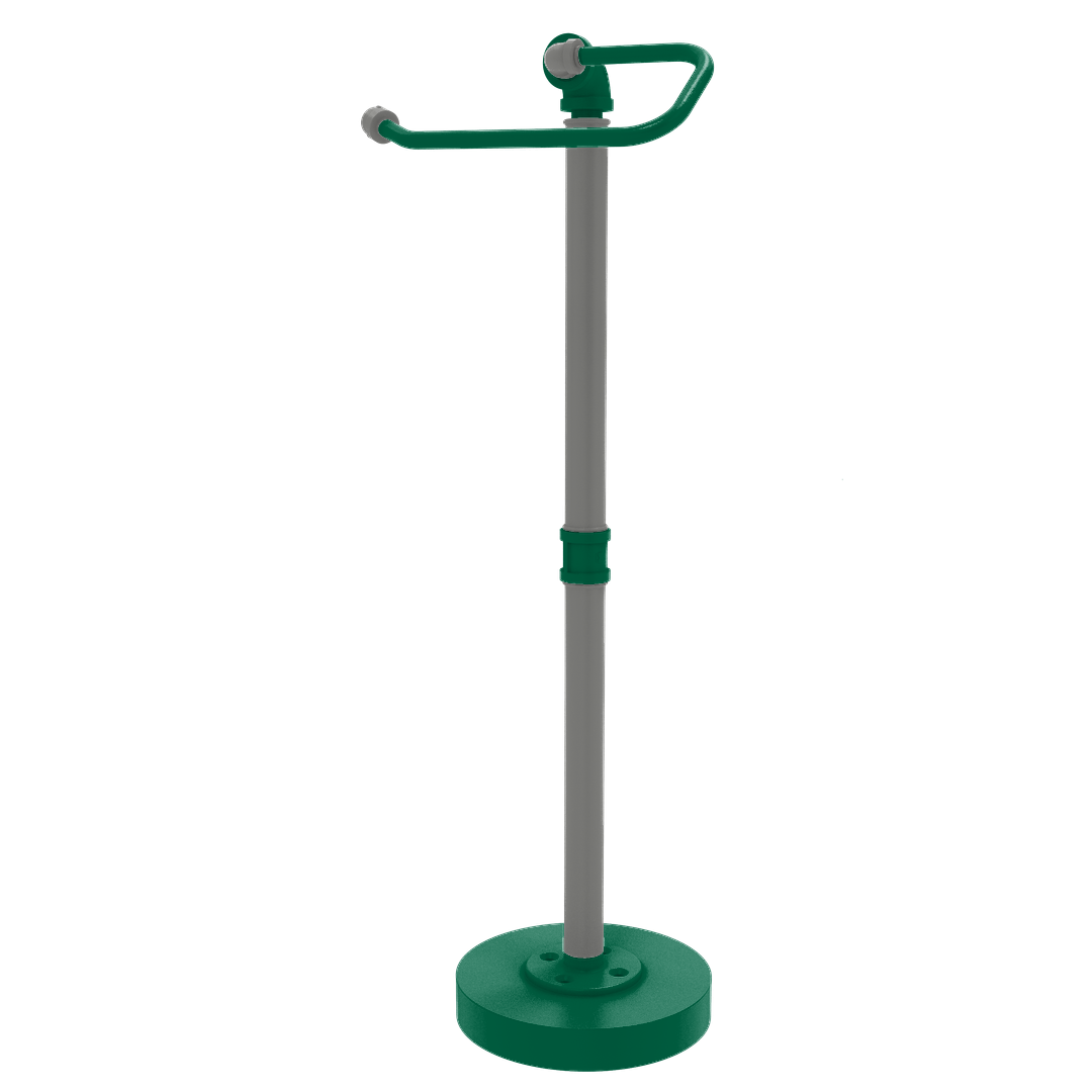 Slapshot Collection Freestanding Euro Style Toilet Tissue Stand Dallas Edition