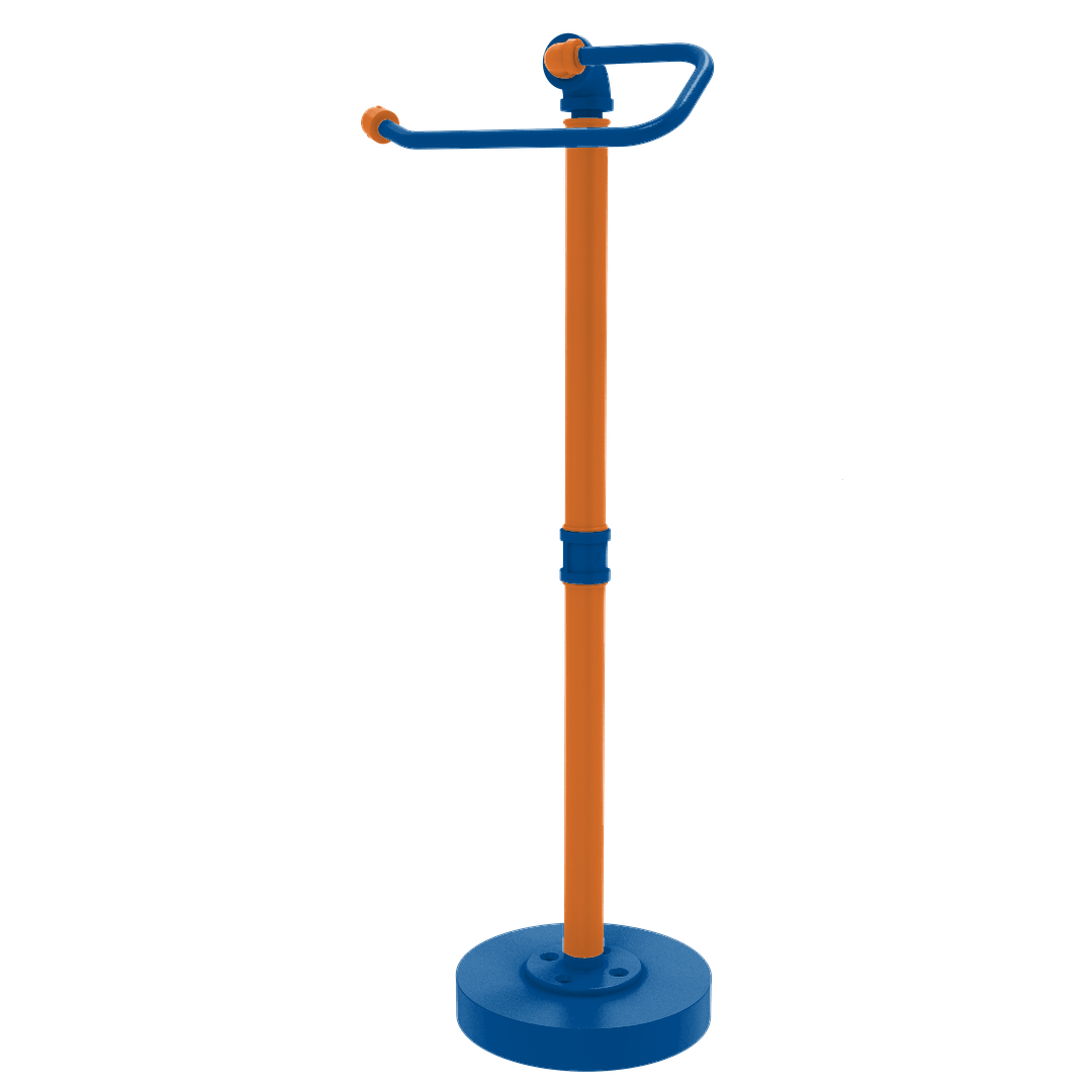Slapshot Collection Freestanding Euro Style Toilet Tissue Stand New York Long Island Edition