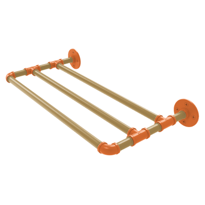 Slapshot Collection Wall Mounted Towel Shelf Anaheim Edition
