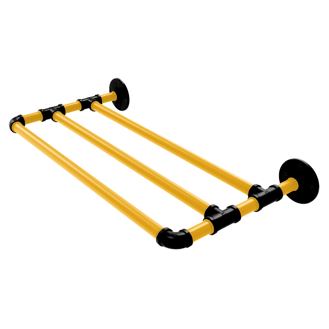 Slapshot Collection Wall Mounted Towel Shelf Boston Edition