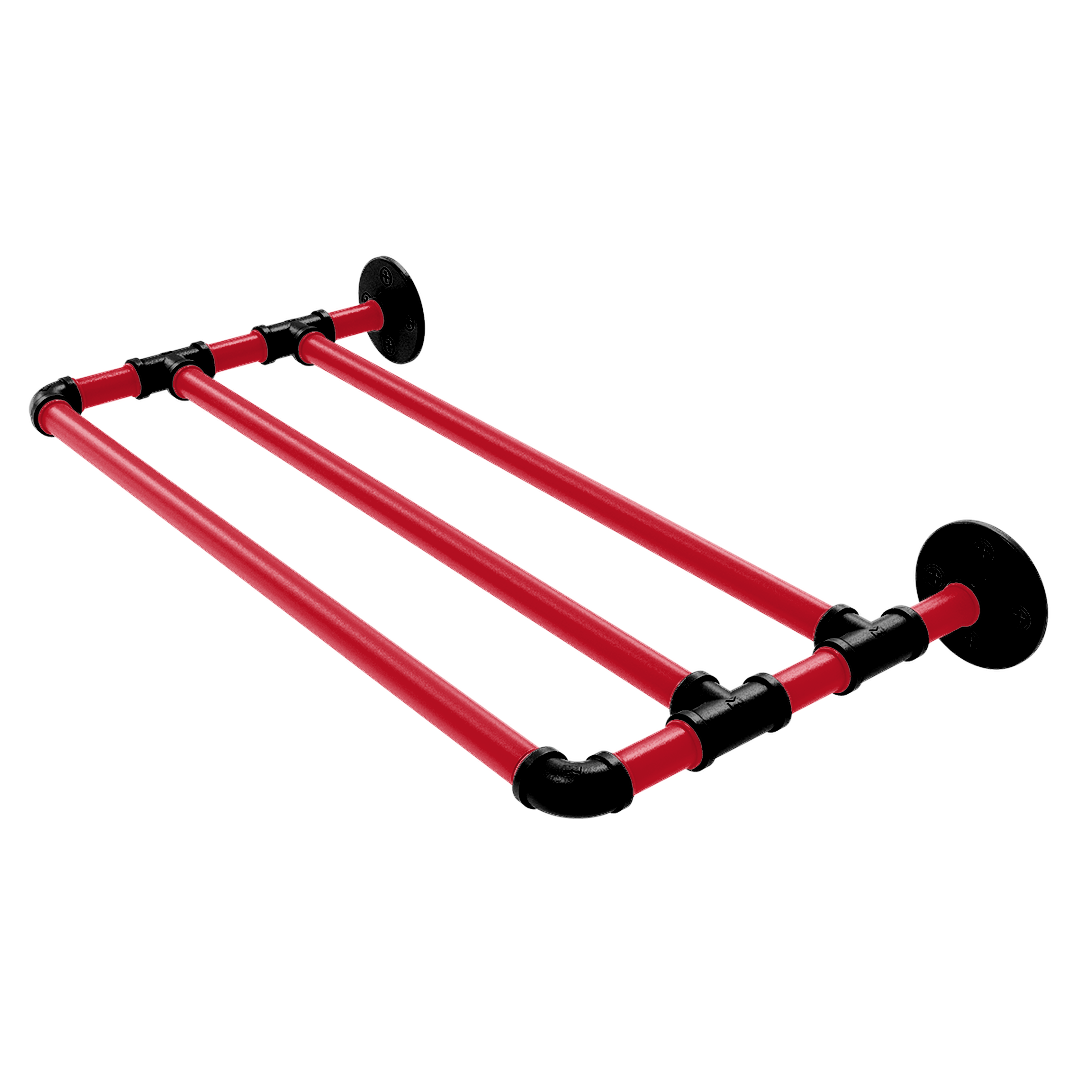 Slapshot Collection Wall Mounted Towel Shelf Carolina Edition