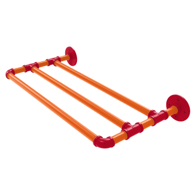 Slapshot Collection Wall Mounted Towel Shelf Chicago Edition