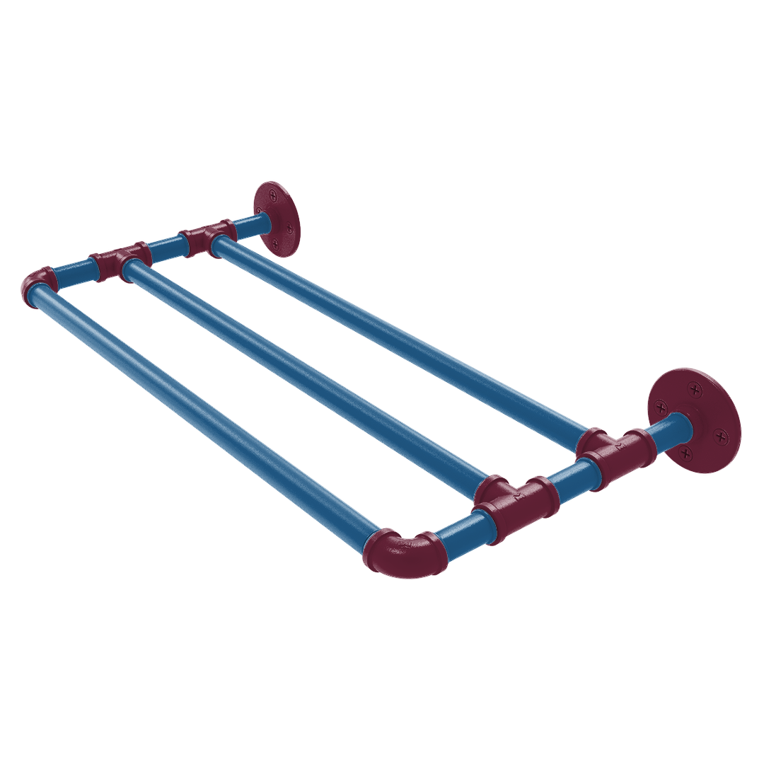 Slapshot Collection Wall Mounted Towel Shelf Colorado Edition