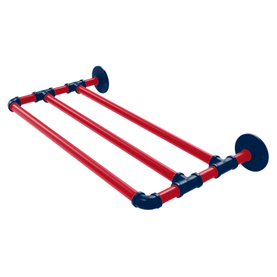 Slapshot Collection Wall Mounted Towel Shelf Columbus Edition