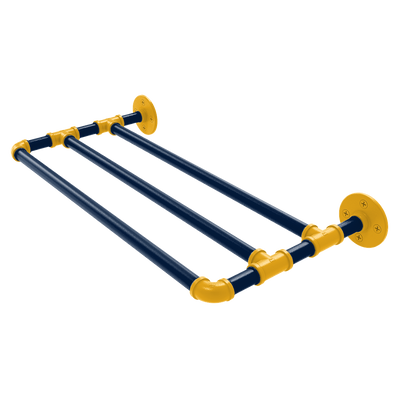 Slapshot Collection Wall Mounted Towel Shelf Nashville Edition