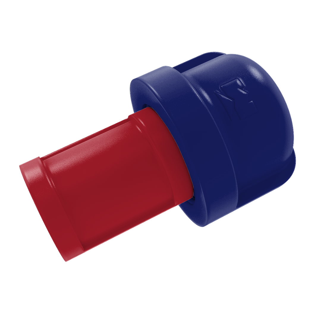 Slapshot Collection 1 Inch Cabinet Knob Montreal Edition