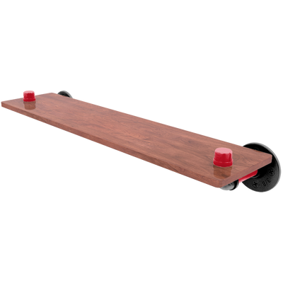 Slapshot Collection Wood Shelf Carolina Edition