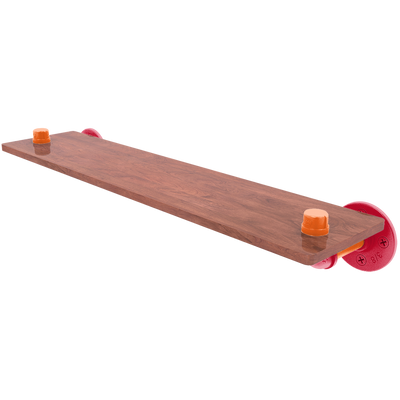 Slapshot Collection Wood Shelf Chicago Edition