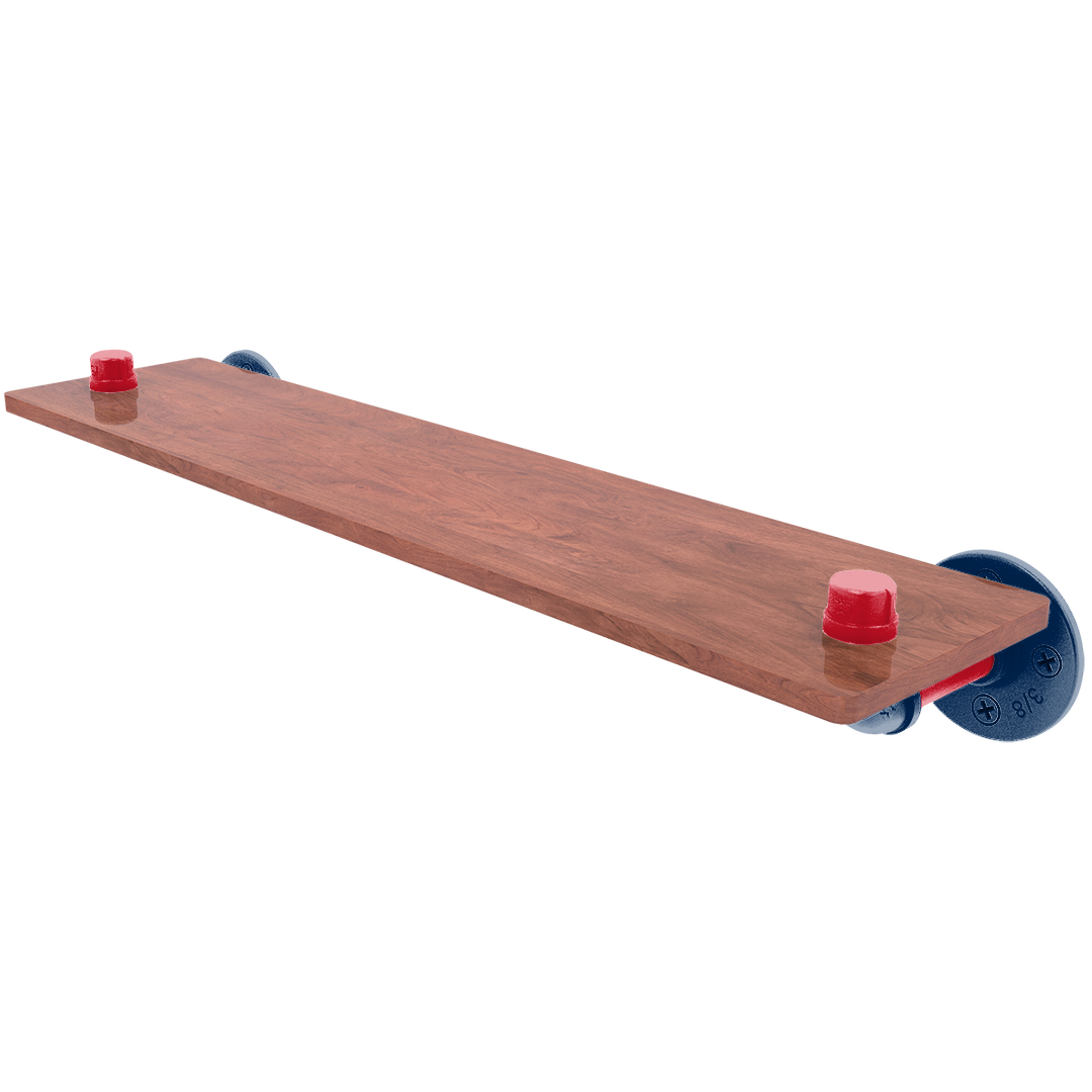 Slapshot Collection Wood Shelf Columbus Edition
