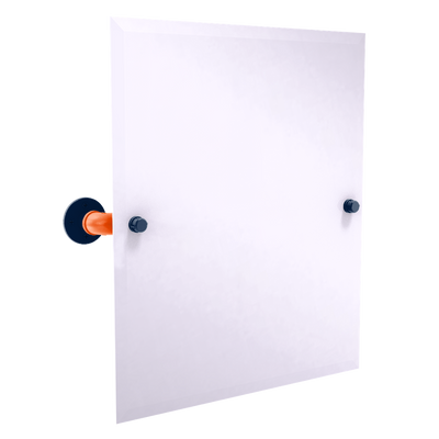Slapshot Collection Frameless Rectangular Wall Mounted Tilt Mirror Edmonton Edition