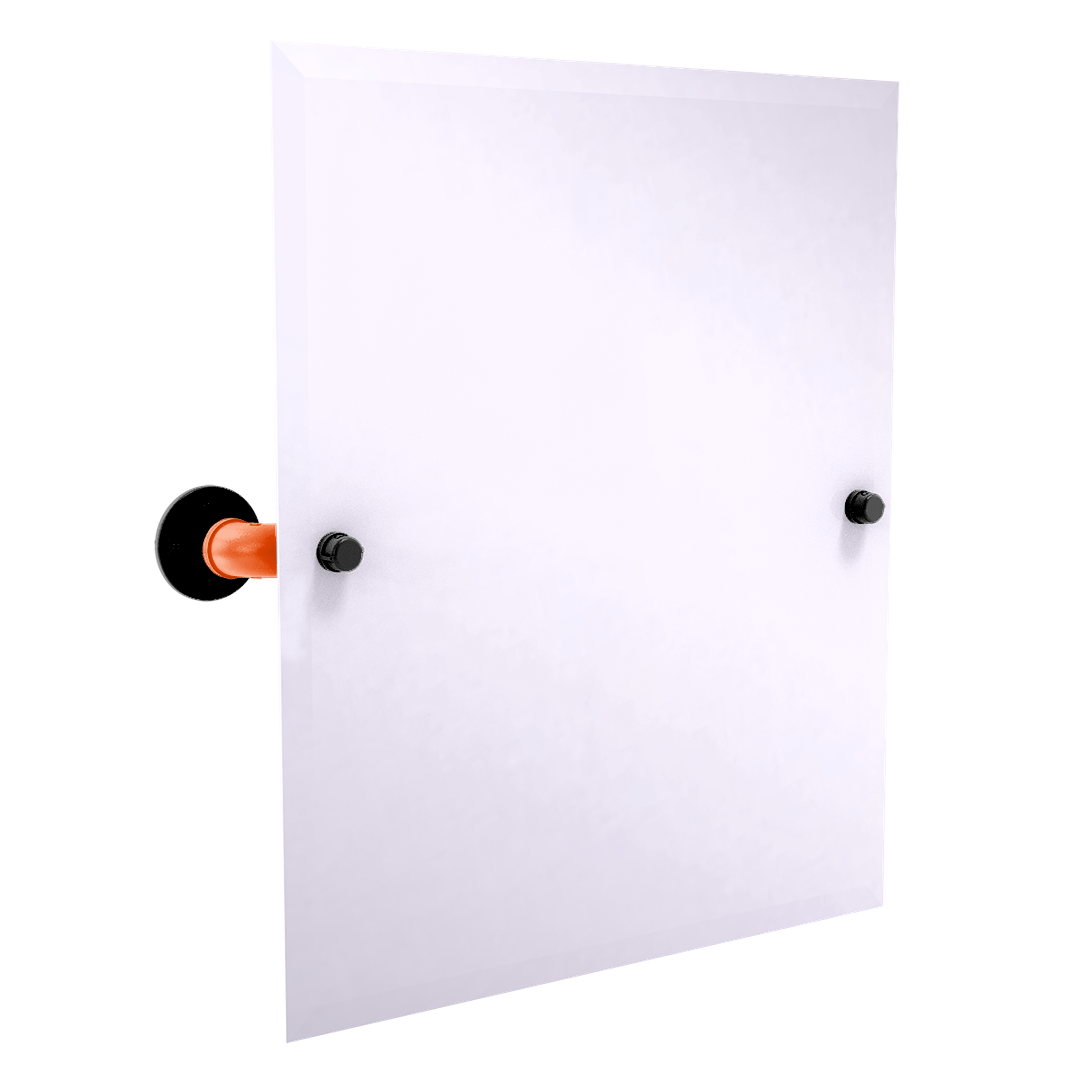 Slapshot Collection Frameless Rectangular Wall Mounted Tilt Mirror Philadelphia Edition