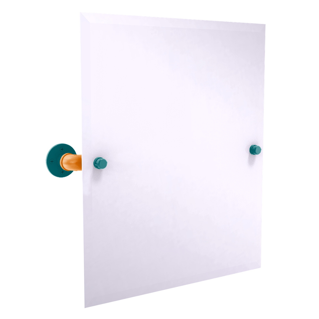 Slapshot Collection Frameless Rectangular Wall Mounted Tilt Mirror San Jose Edition