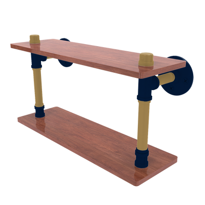 Slapshot Collection Wood Double Shelf Florida Edition