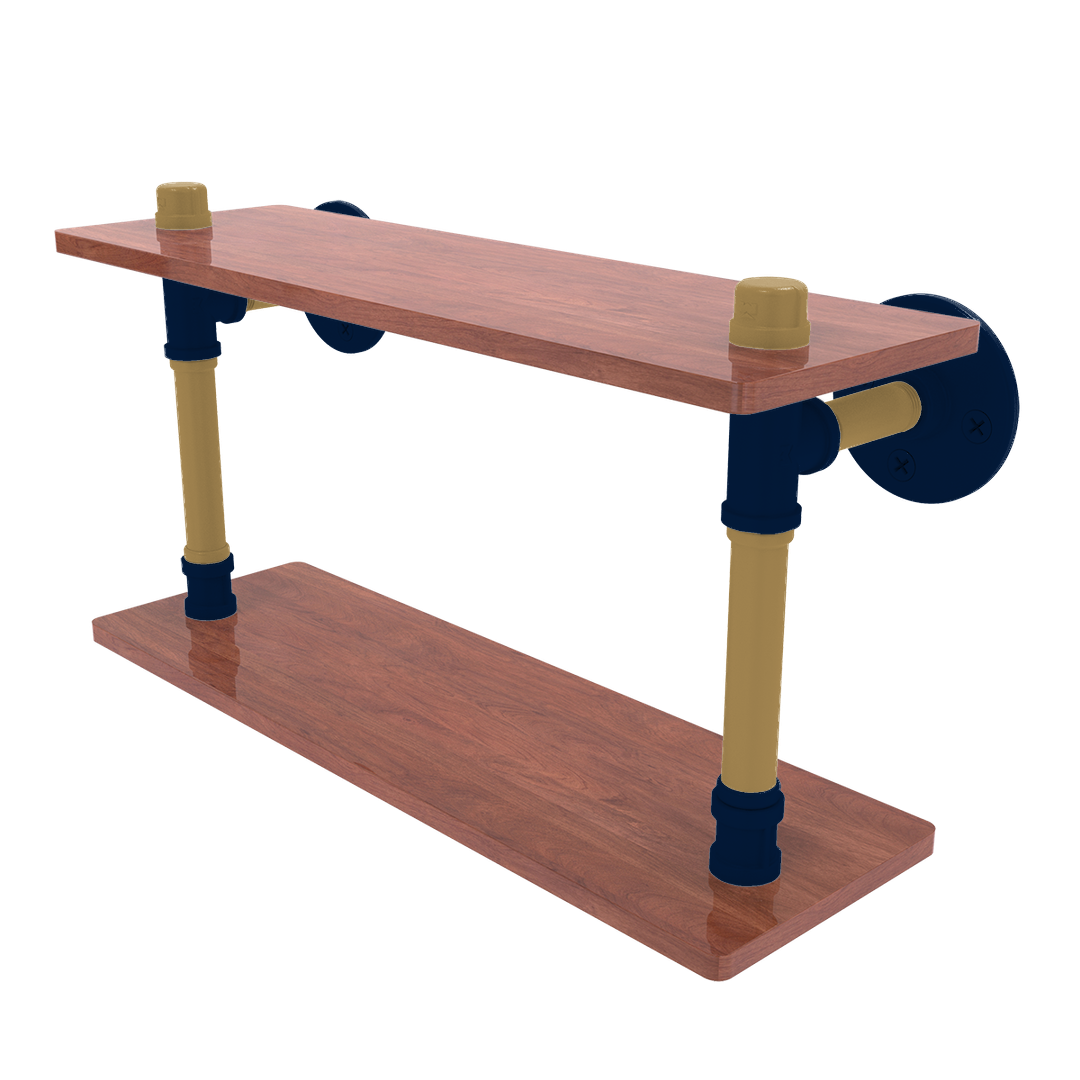 Slapshot Collection Wood Double Shelf Florida Edition