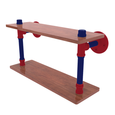 Slapshot Collection Wood Double Shelf Montreal Edition