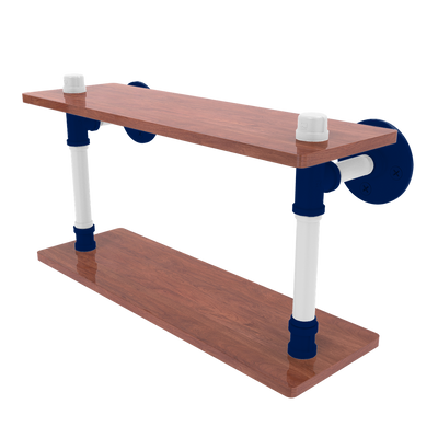 Slapshot Collection Wood Double Shelf Toronto Edition