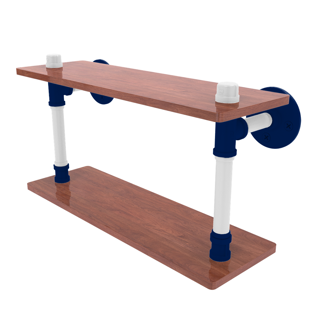 Slapshot Collection Wood Double Shelf Toronto Edition