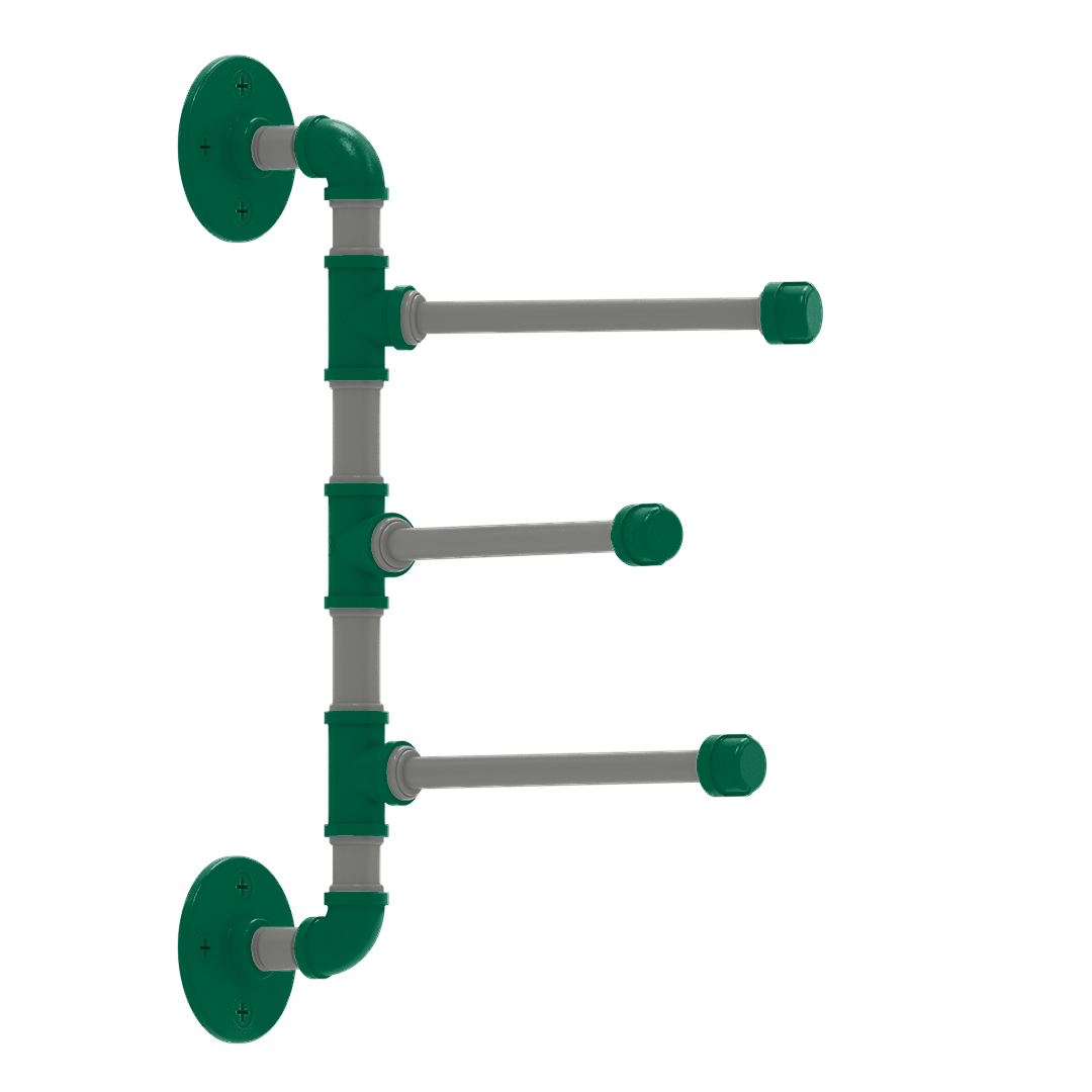 Slapshot Collection 3 Swing Arm Vertical Towel Bar Dallas Edition