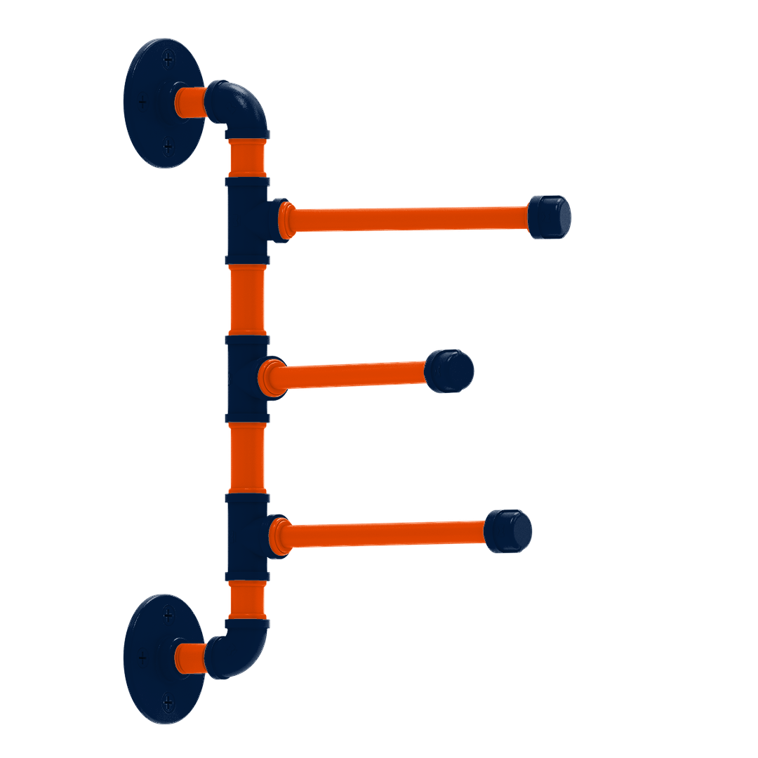 Slapshot Collection 3 Swing Arm Vertical Towel Bar Edmonton Edition