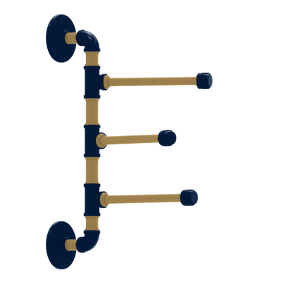 Slapshot Collection 3 Swing Arm Vertical Towel Bar Florida Edition
