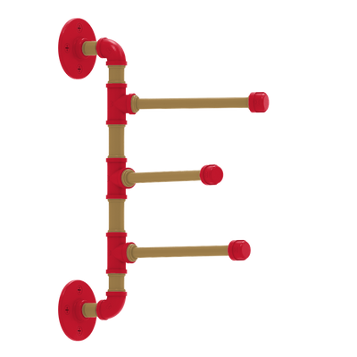 Slapshot Collection 3 Swing Arm Vertical Towel Bar Ottawa Edition