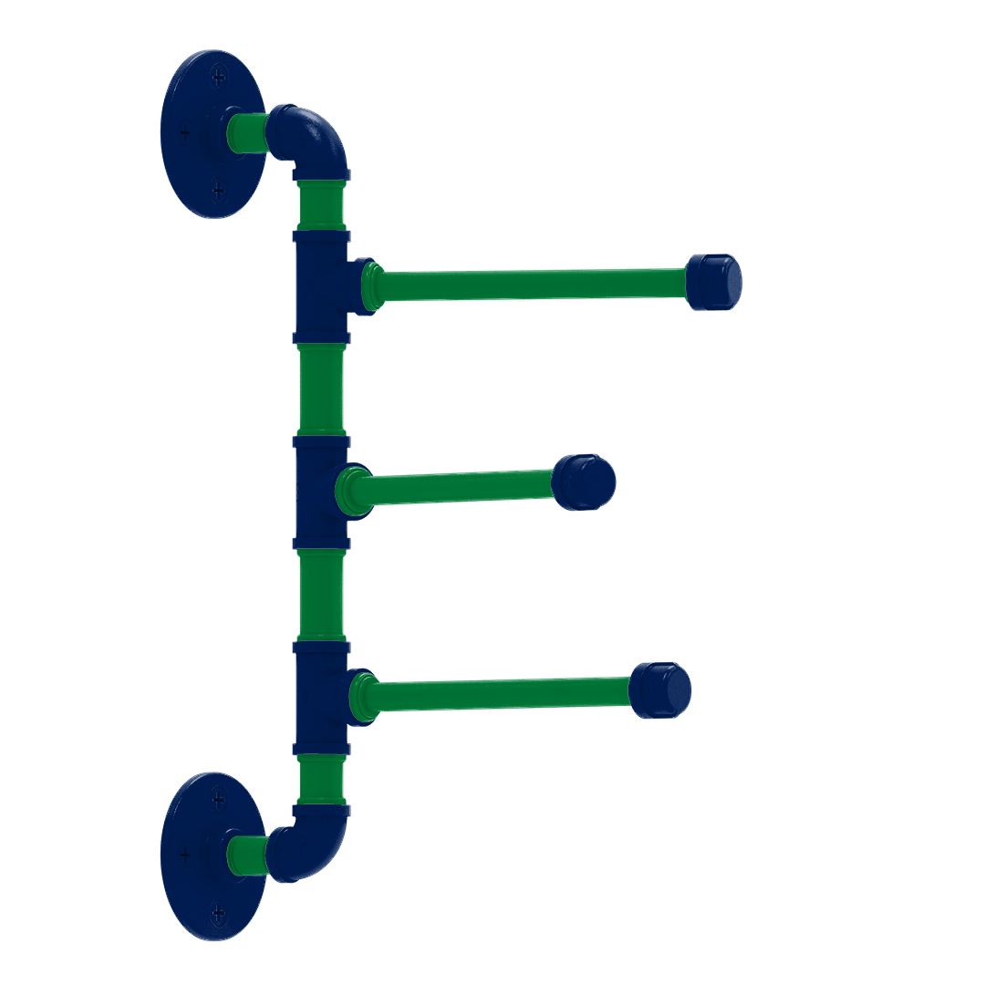 Slapshot Collection 3 Swing Arm Vertical Towel Bar Vancouver Edition