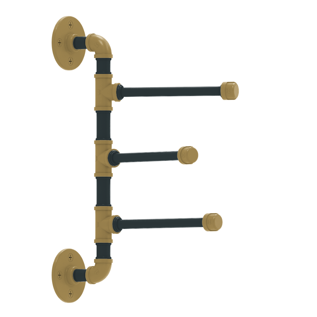 Slapshot Collection 3 Swing Arm Vertical Towel Bar Vegas Edition