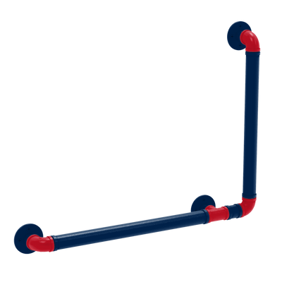 Slapshot Collection 90 Degree Grab Bar Right Hand Columbus Edition